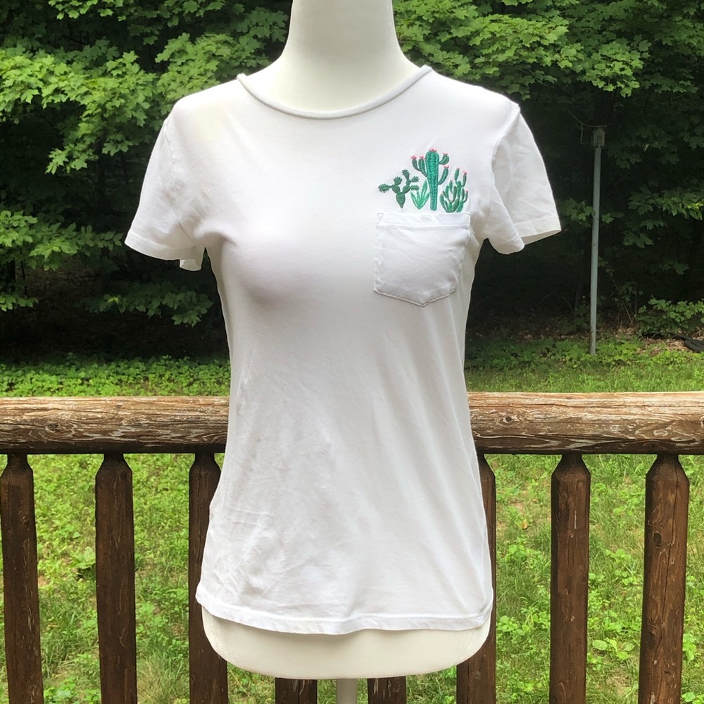 H&M Cactus Pocket T-Shirt